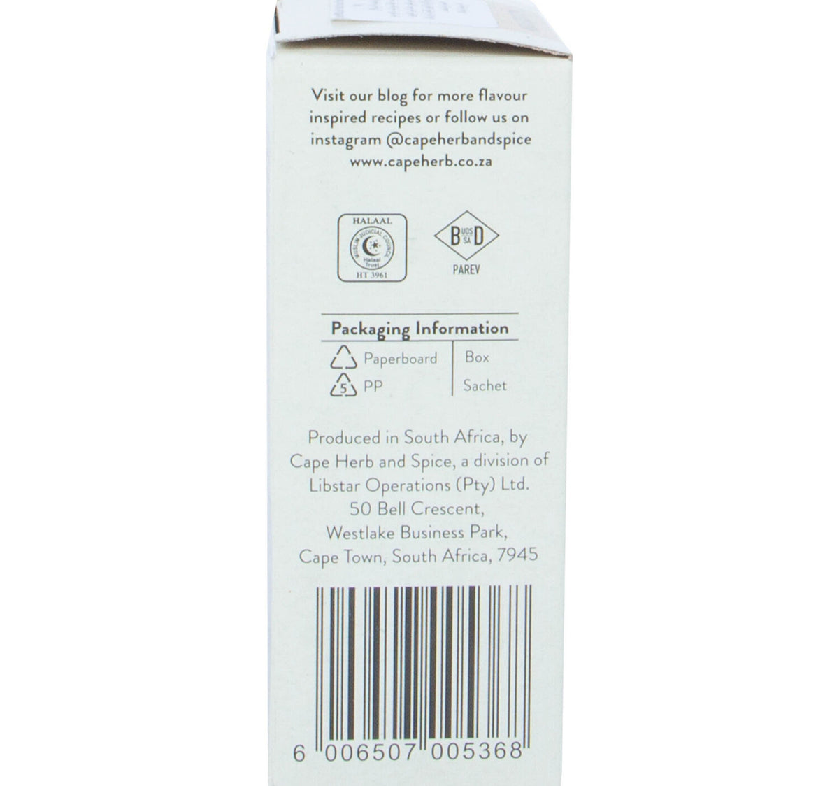 Cape Herb & Spice Chinese 5 Spice 50 g