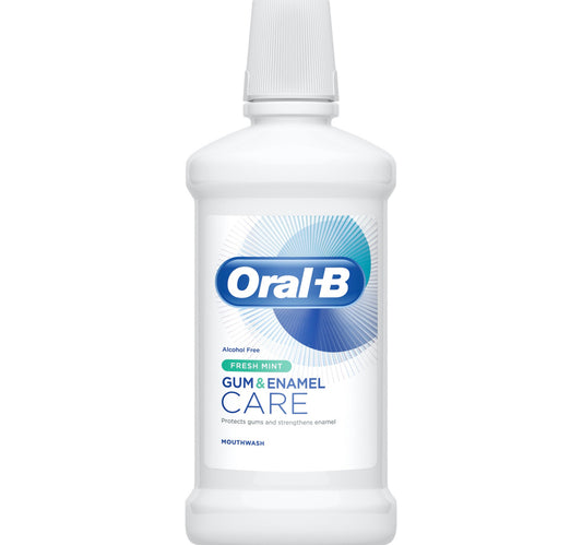 Oral B Gum & Enamel Care Fresh Mint Mouthwash 500 ml