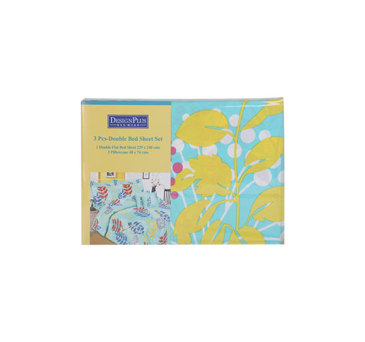 Design Plus Bed Sheet Double Printed 229x240cm