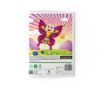 Classmate Exercise Book Centre Stapled 220x160mm 56-GSM 4 Line (Arabic) 200 Pages Assorted