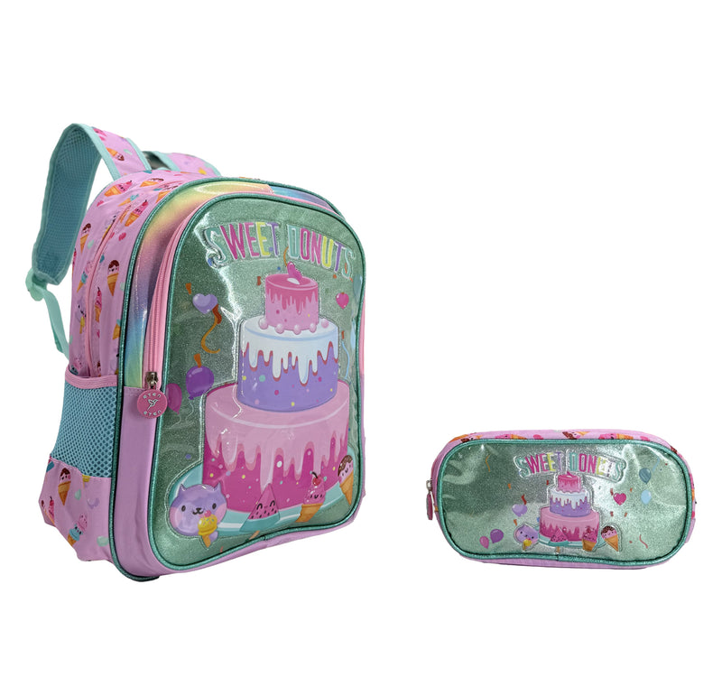 Eten Coco Backpack with Pencil Case, 16 inches, YX2510