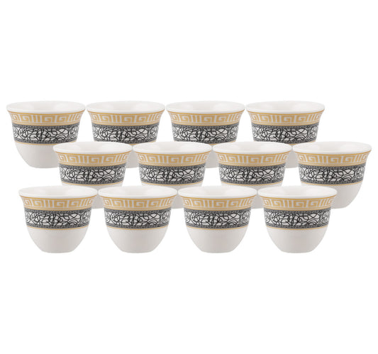 Home Cawa Cup Set, 75 cc, 12 pcs, MKT06-10