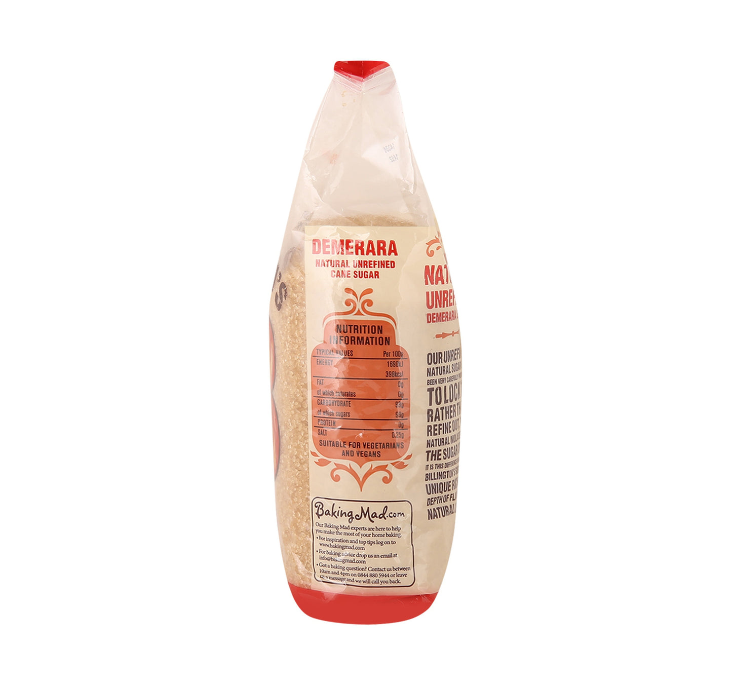 Billington's Demerara Natural Unrefined Cane Sugar 500 g