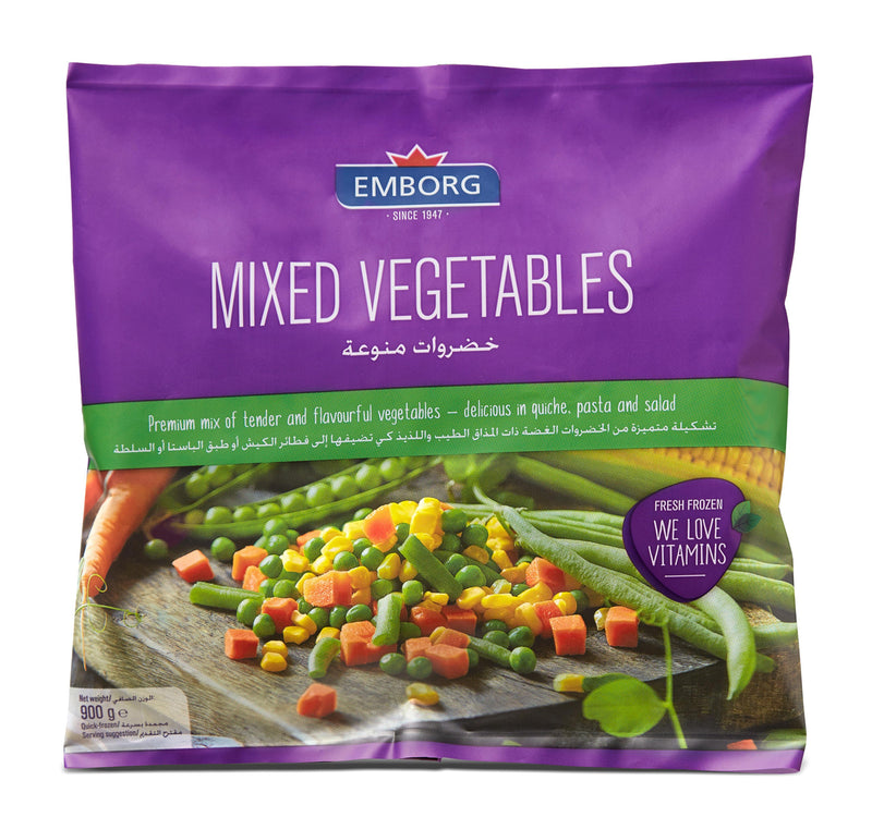Emborg Mixed Vegetables 900 g Lulu Hypermarket