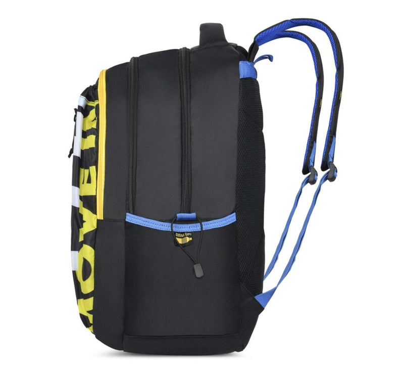 Skybags Squad Nxt 05 School Backpack, 19 Inch, Black