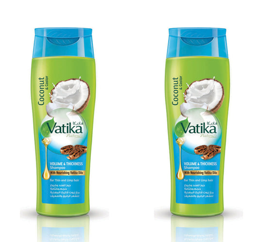 Vatika Volume And Thickness Shampoo 2 x 400 ml
