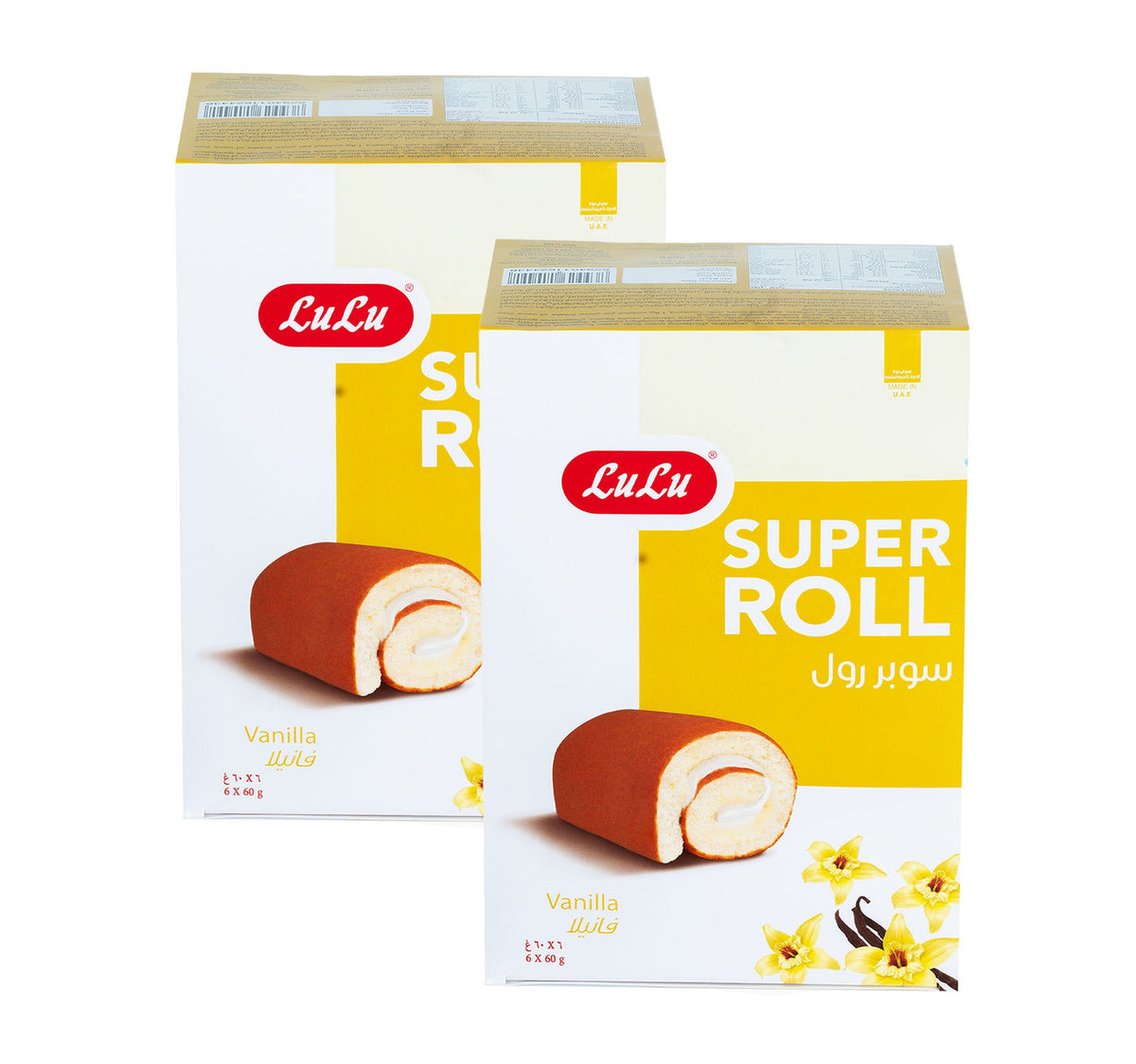 LuLu Super Roll Vanilla 2 x 360 g