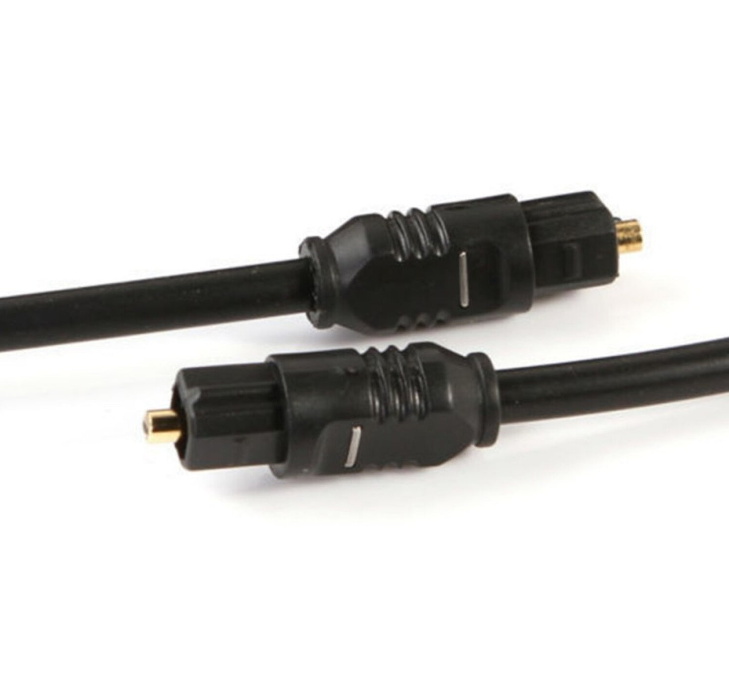 Trands Fiber Optic Digital Audio Cable for Sound Bar Speakers Television Gaming, 2 Meter CA8185