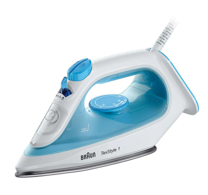 مكواة بخار براون، 2000 واط، أزرق وأبيض، SI1050BLUE