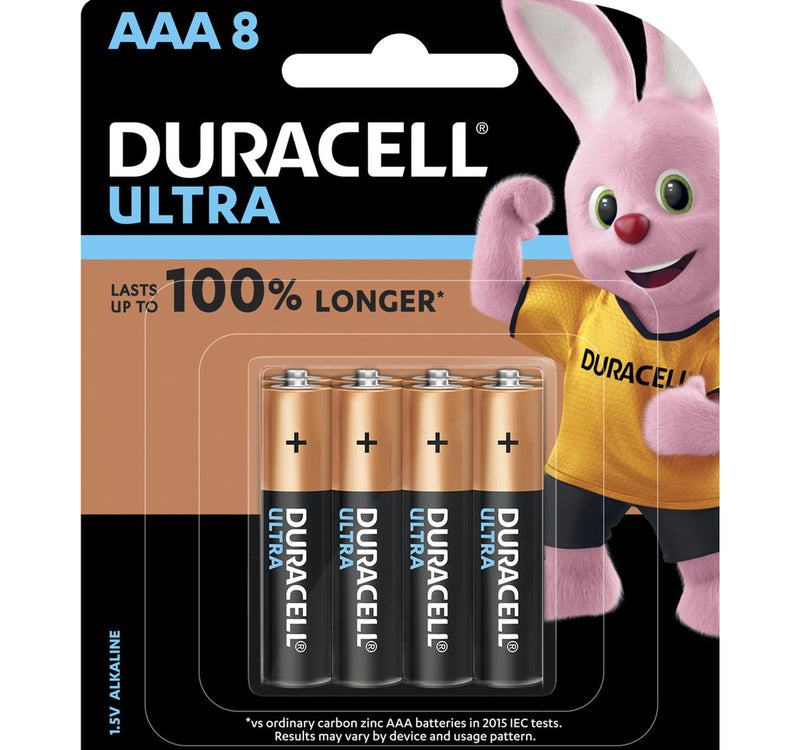 Duracell Ultra AAA Battery 8pcs