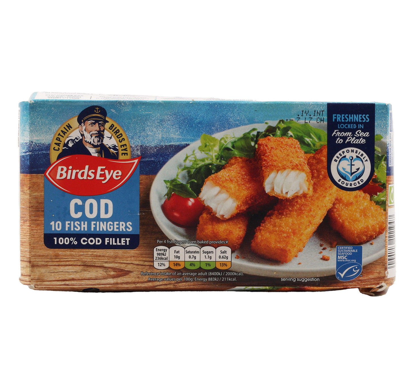 Birds Eye 10 Cod Fish Fingers 280 g Lulu Hypermarket