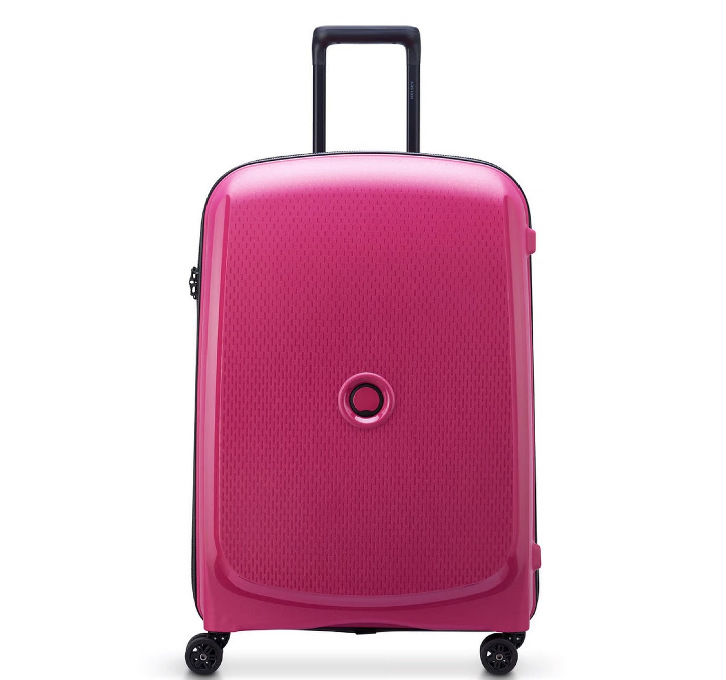 Delsey Belmont Plus Non Expandable 4 Wheels Hard Trolley, 81 cm, Raspberry