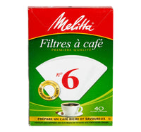 Melitta Original Coffee Filters 1x6 40pcs