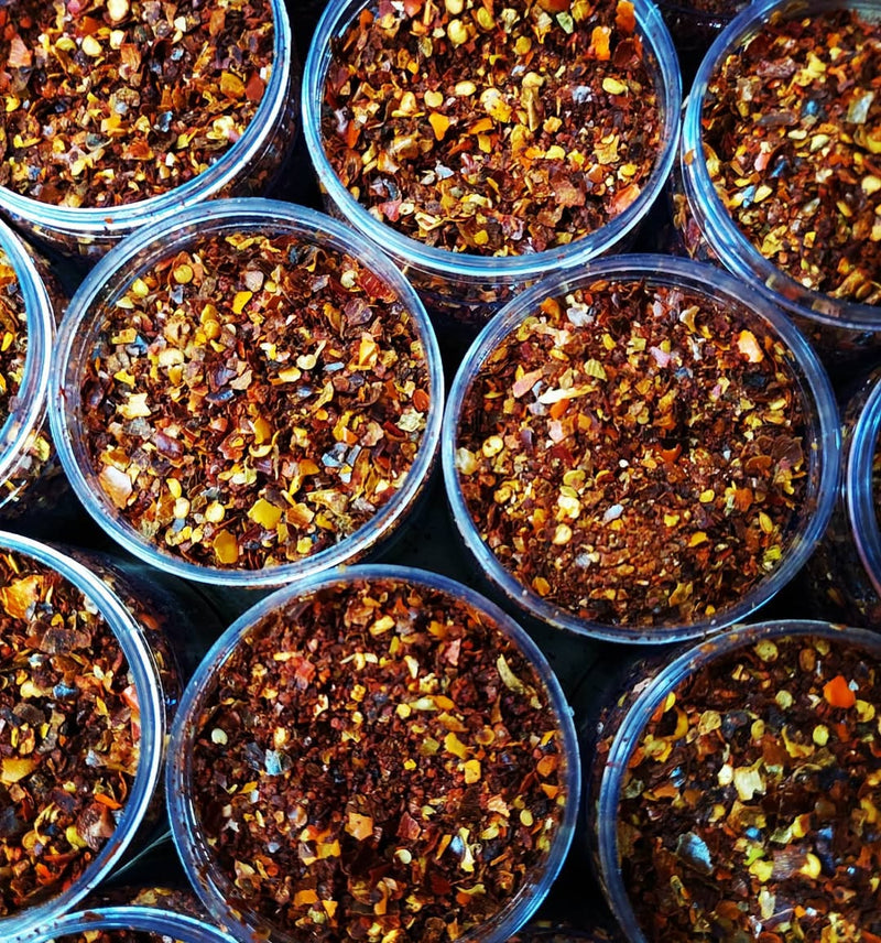 Hot Ground Red Pepper Shefs