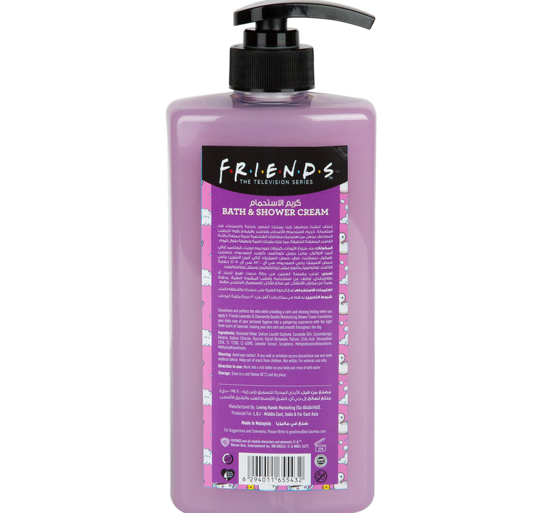 Friends Lavender Bath & Shower Cream 750 ml