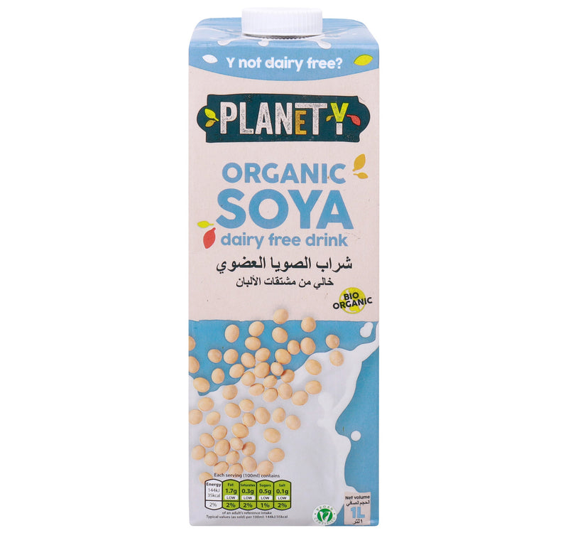 PlanetY Organic Soya Dairy Free Drink 1 Litre