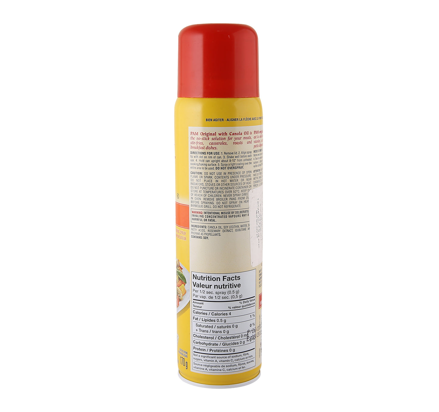 Pam Original Canola Oil Spray 170 ml