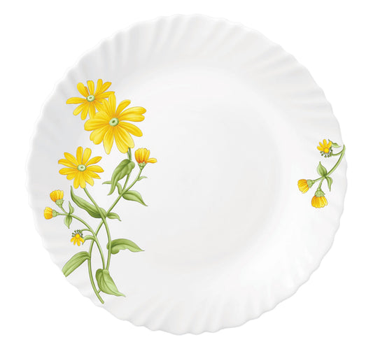 Chefline Opal Dinner Plate, 270 mm, Yellow Daisy, CL11