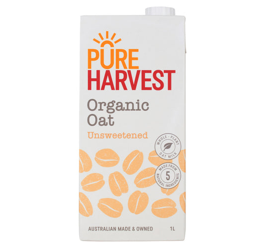 Pure Harvest Organic Whole Grain Oat Milk 1 Litre Lulu Hypermarket
