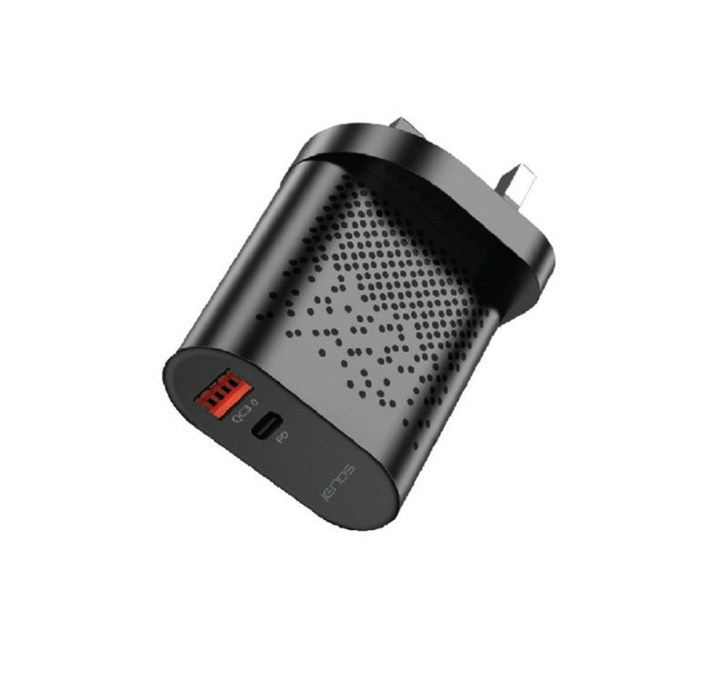 Iends Travel Charger, 20 W, Black, IE-AD6287