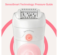 Braun Silk-epil SensoSmart Cordless Wet & Dry Epilator SES 5875 + Face Spa Brush
