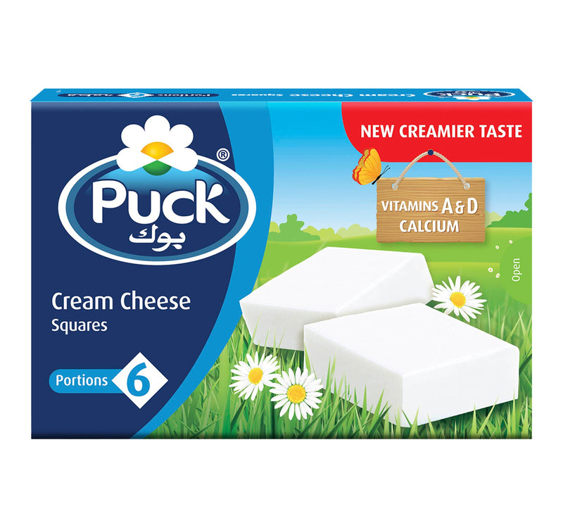 Puck Cream Cheese Squares 6 Portions 108 g Lulu Hypermarket