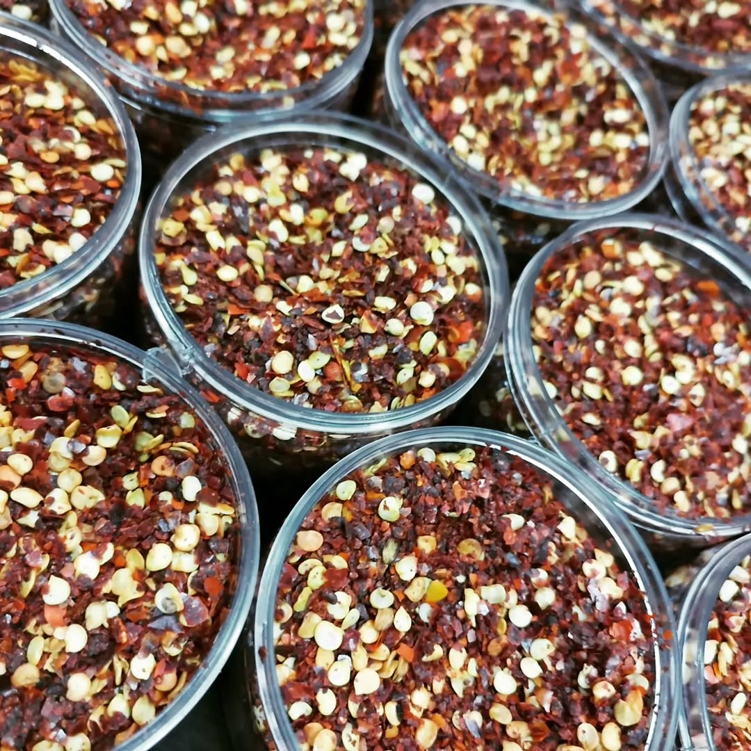 Hot Ground Red Pepper Shefs