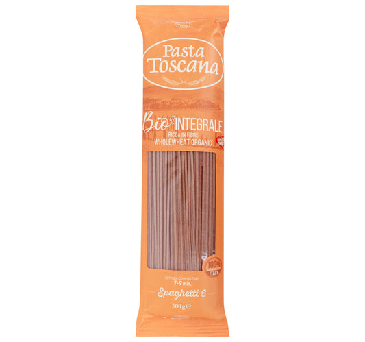 Pasta Toscana Bio Integrale Whole Wheat Organic Spaghetti Pasta 500 g Lulu Hypermarket