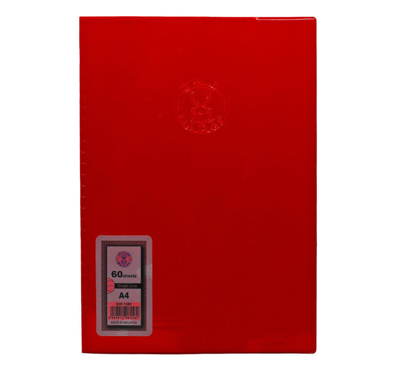 Sadaf Flash Notebook A4 60 Sheets SDF-1589
