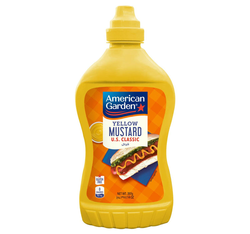 American Garden U.S. Mustard Original 397 g Lulu Hypermarket