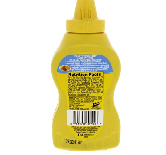 French's Classic Yellow Mustard 226 g