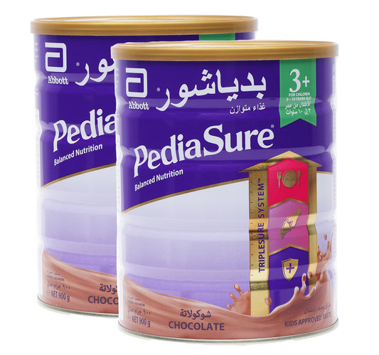 Pediasure Complete Balanced Nutrition Chocolate From 3-10 Years 2 x 900 g