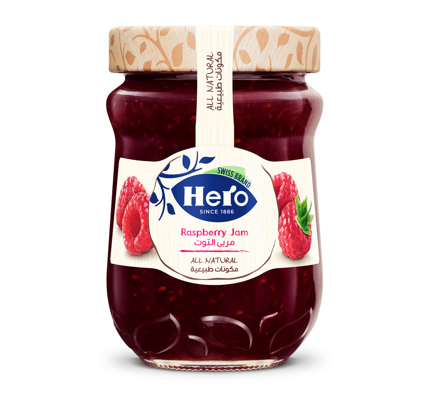 Hero Raspberry Jam 350 g