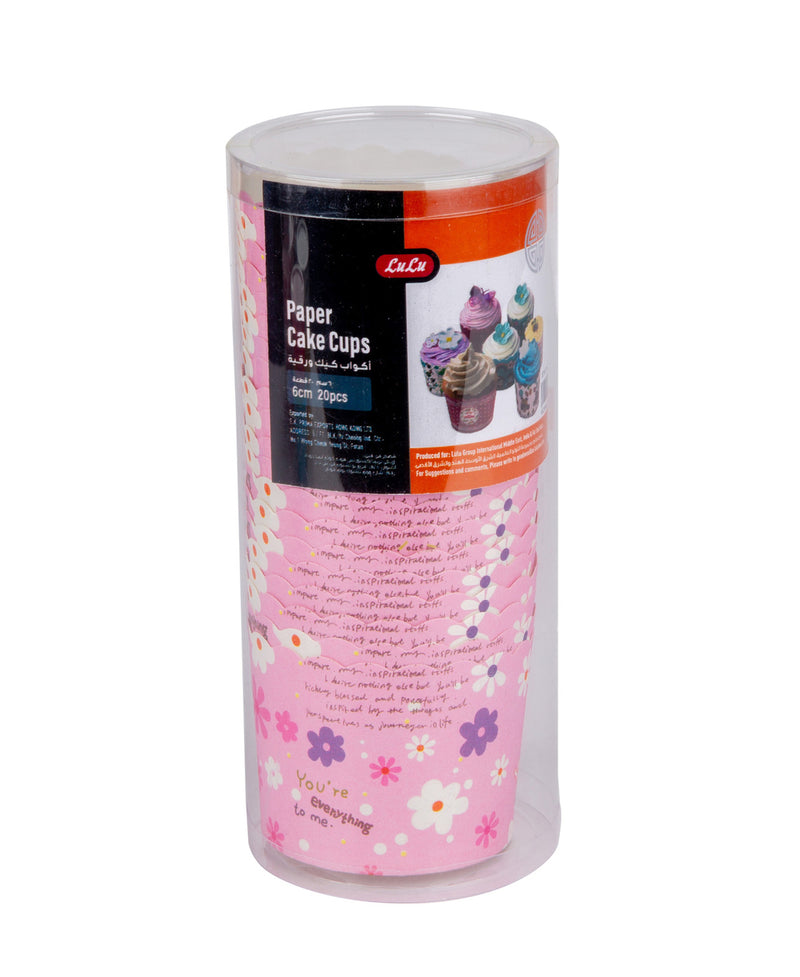 LuLu Paper Cake Cups 6cm 20pcs