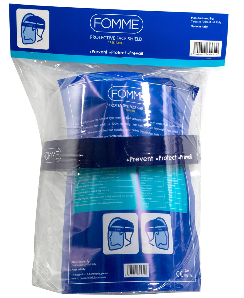 Fomme Reusable Face Shield 1 pc