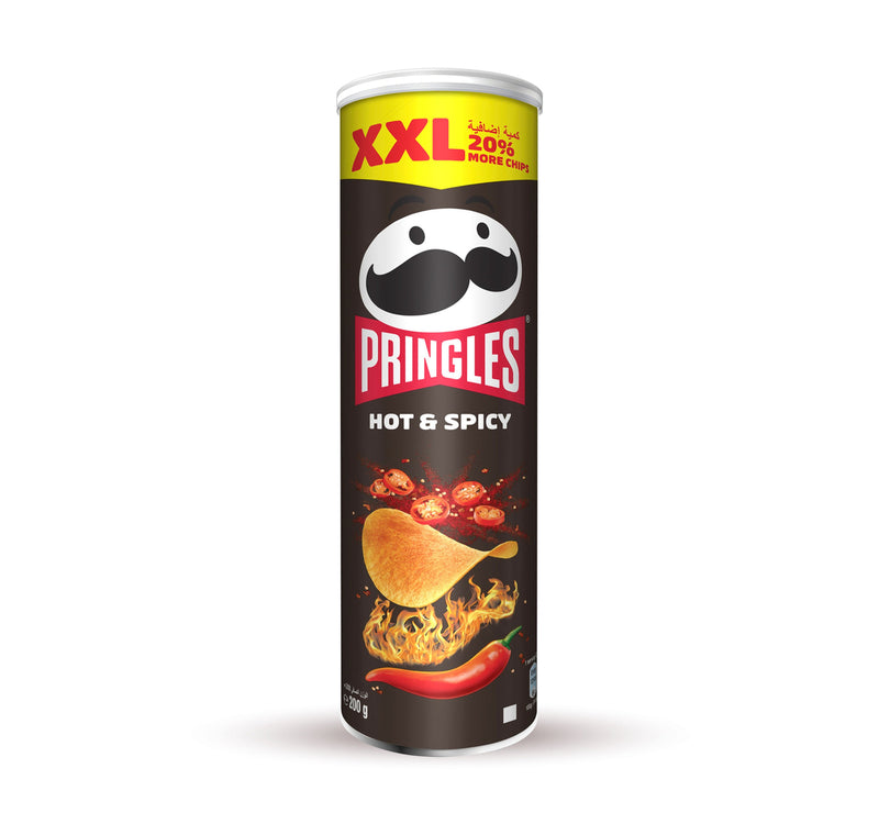 Pringles XXL Hot & Spicy Chips 200 g