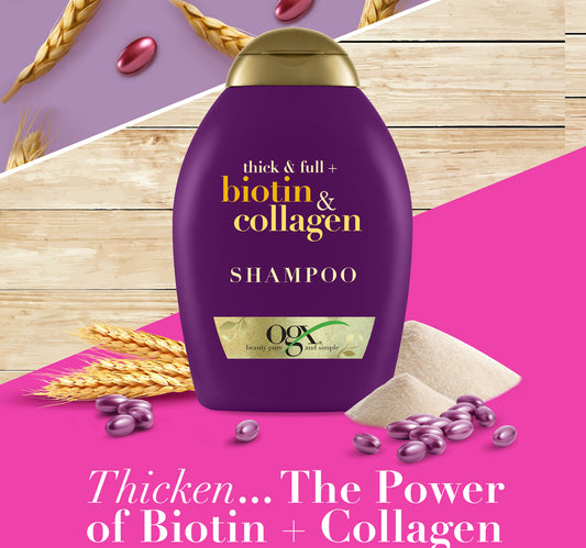 OGX Shampoo Thick & Full + Biotin & Collagen 385 ml