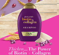 OGX Shampoo Thick & Full + Biotin & Collagen 385 ml