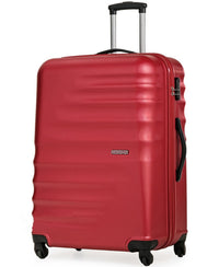 American Tourister Preston 4 Wheels Hard Trolley, 55 cm, Red