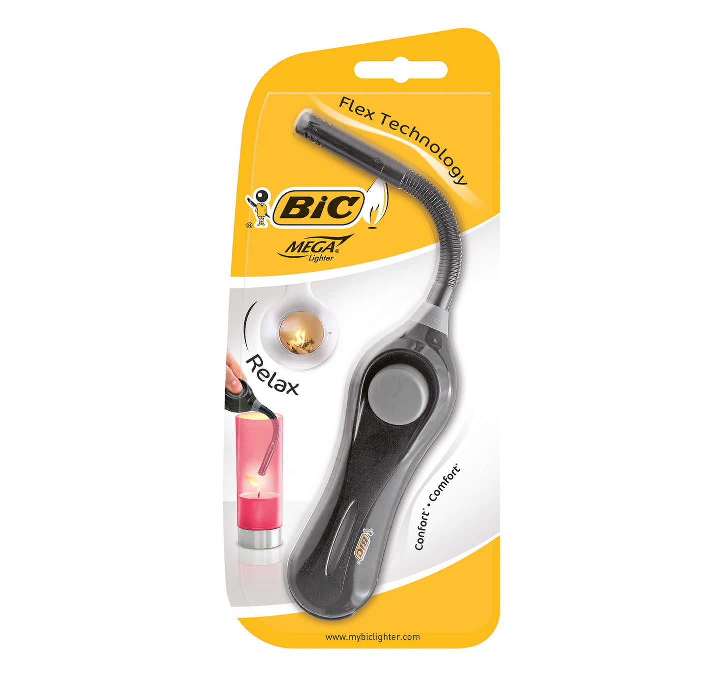 Bic Flex Lighter 1pc Assorted Colour