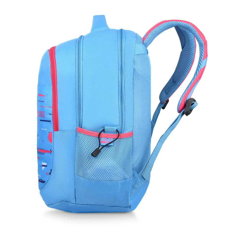 Skybags Squad 08 School Backpack, 19 inch, Teal