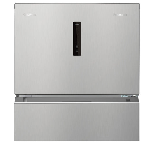 Panasonic Double Door Refrigerator, 515L, Silver, NR-BC641VSAS