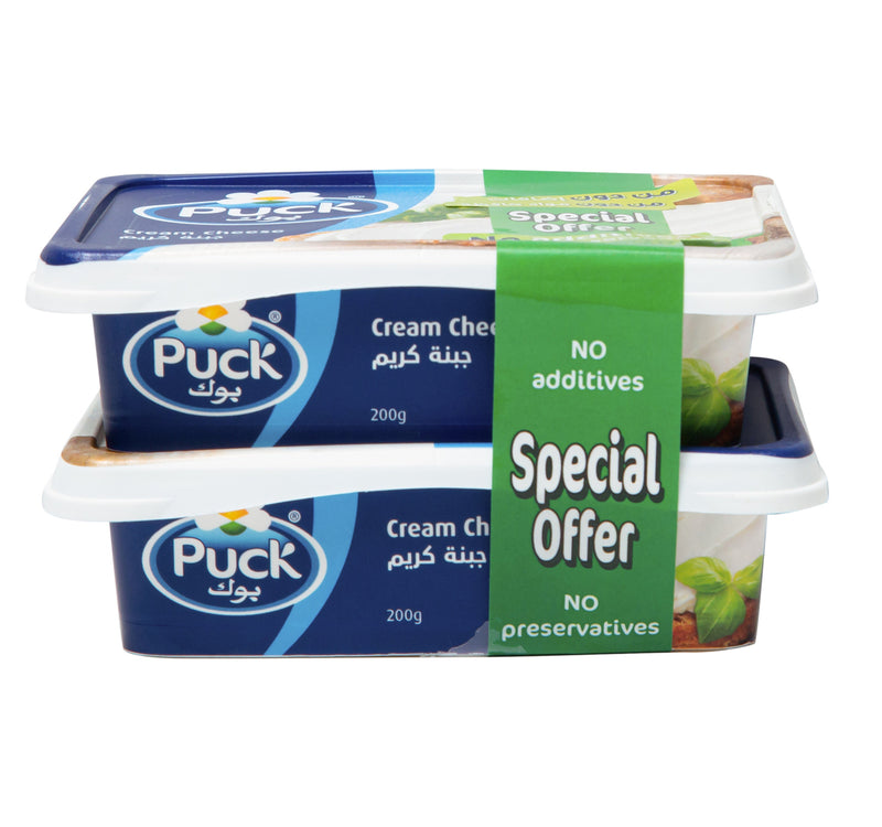 Puck Cream Cheese 2 x 200 g Sultan Center