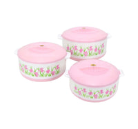 Cello Hotpot Set, 3 Pcs, 850 ml + 1500 ml + 2500 ml, 06-055