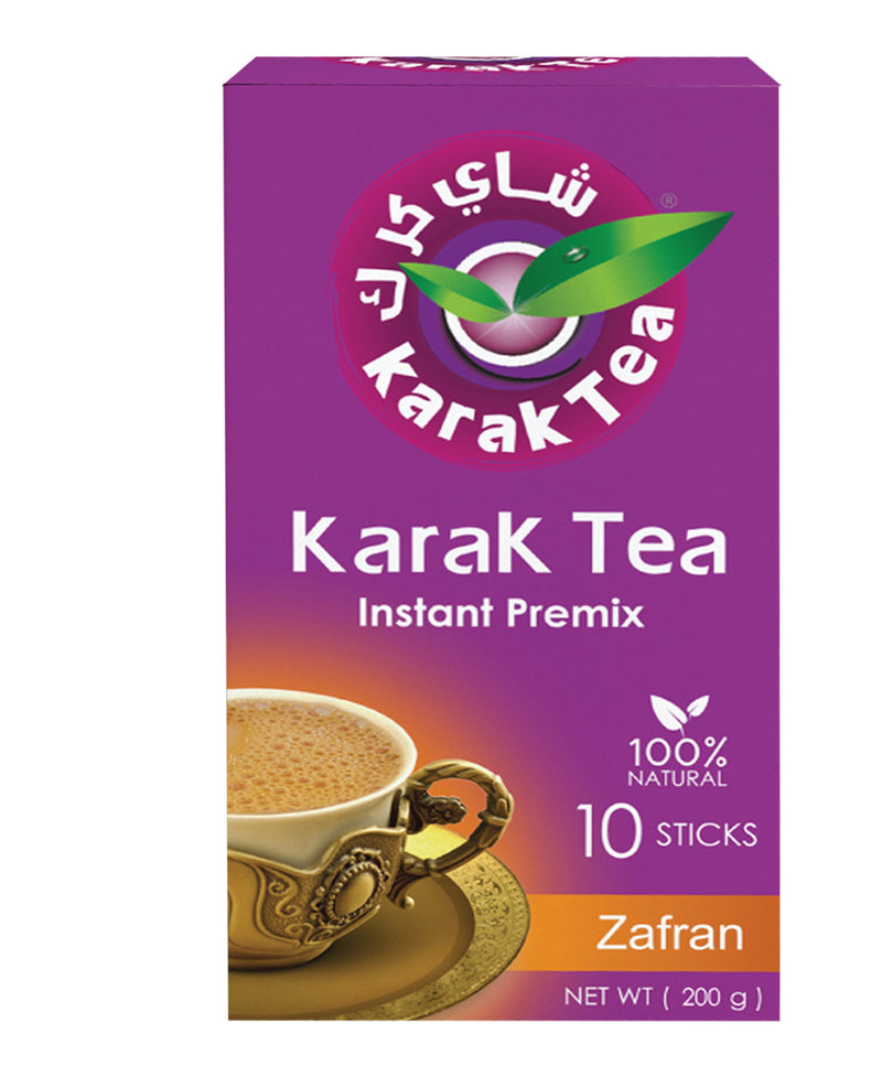 Karak Tea Instant Premix Zafran 10 pcs 200 g Lulu Hypermarket