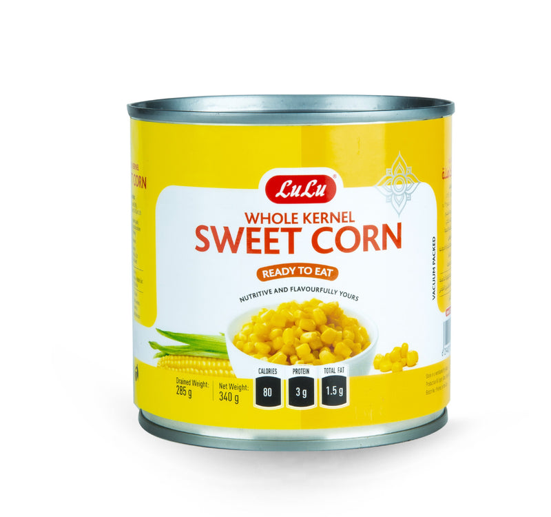 LuLu Whole Kernel Sweet Corn 340 g Lulu Hypermarket