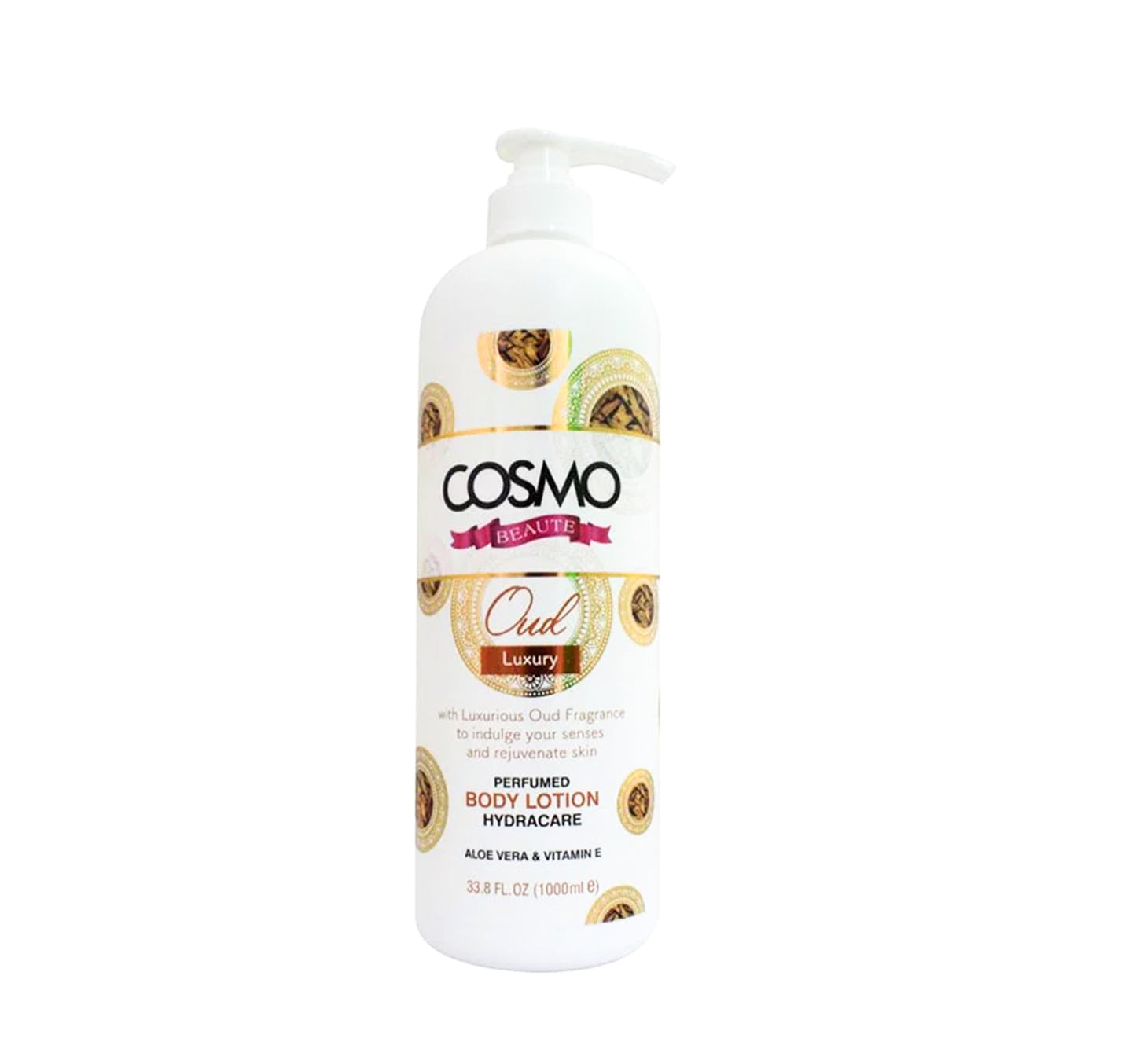 Cosmo Beaute Oud Luxury Perfumed Body Lotion 1 Litre