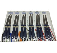 Tramontina Cor & Cor Knife, 2 Pcs, 5 inches, Assorted, TR23466