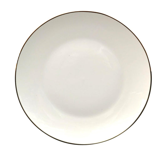 Pearl Noire Dessert Plate, 7.5 inches, White, NBC075GR-LIM