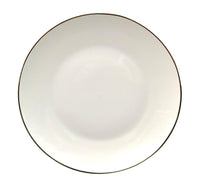 Pearl Noire Dessert Plate, 7.5 inches, White, NBC075GR-LIM